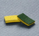 Dollhouse Miniature Set Of 2 Sponges